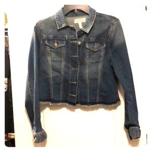 Jessica Simpson Jean jacket (maternity)